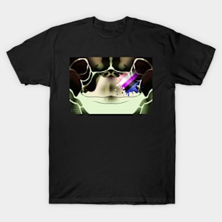 Genderfluid Sea Turtle Face T-Shirt